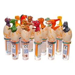 Bellenblaas Zwaard Dino in Ei