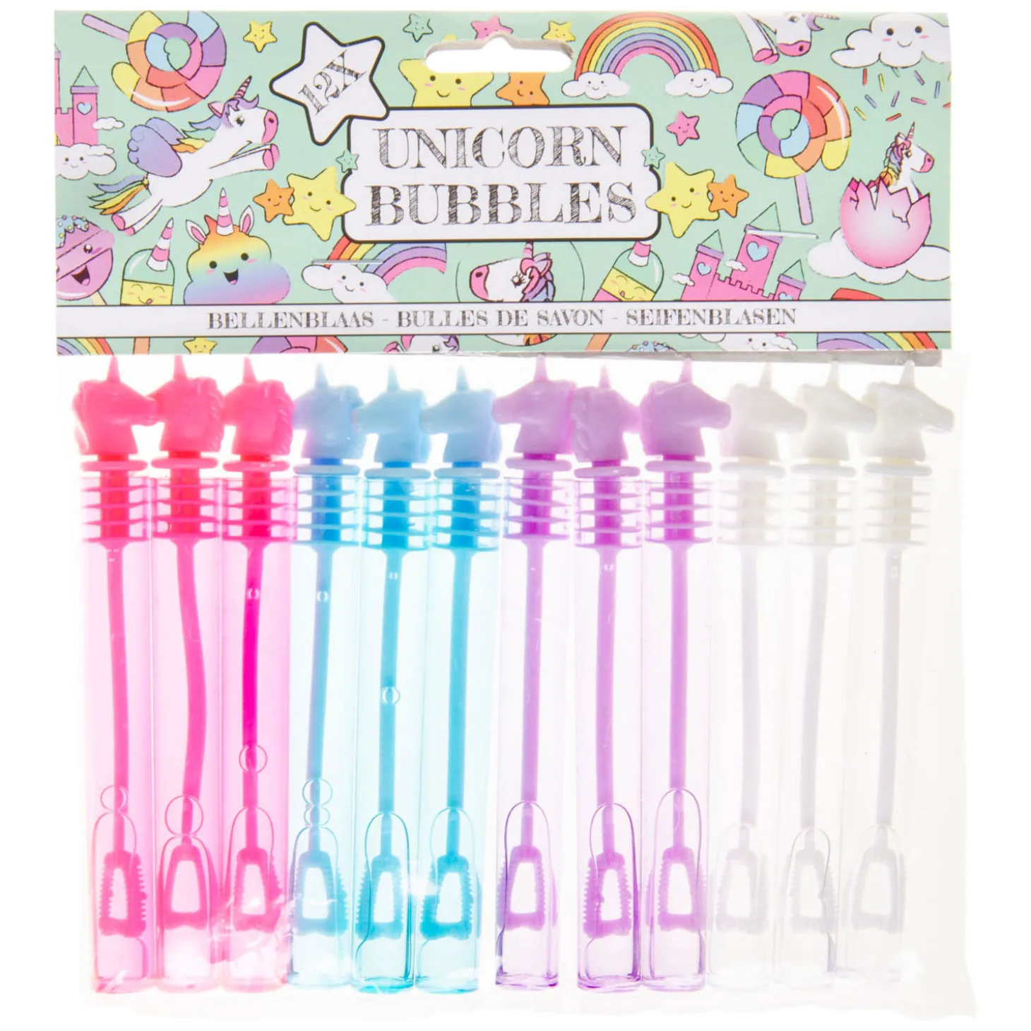 Bellenblaasjes Eenhoorn, 12st.