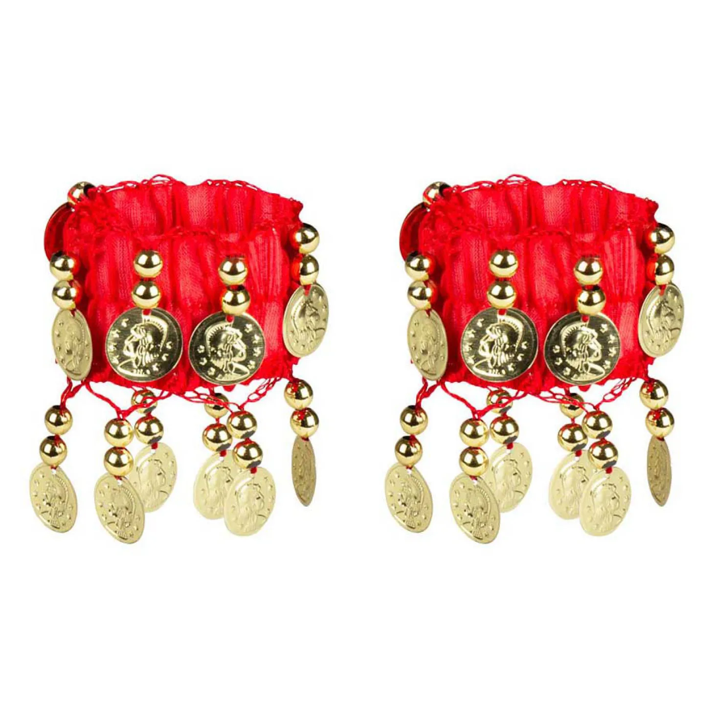 Belly Dance Set Rood, 3dlg.