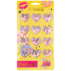 Besties 3D stickervel