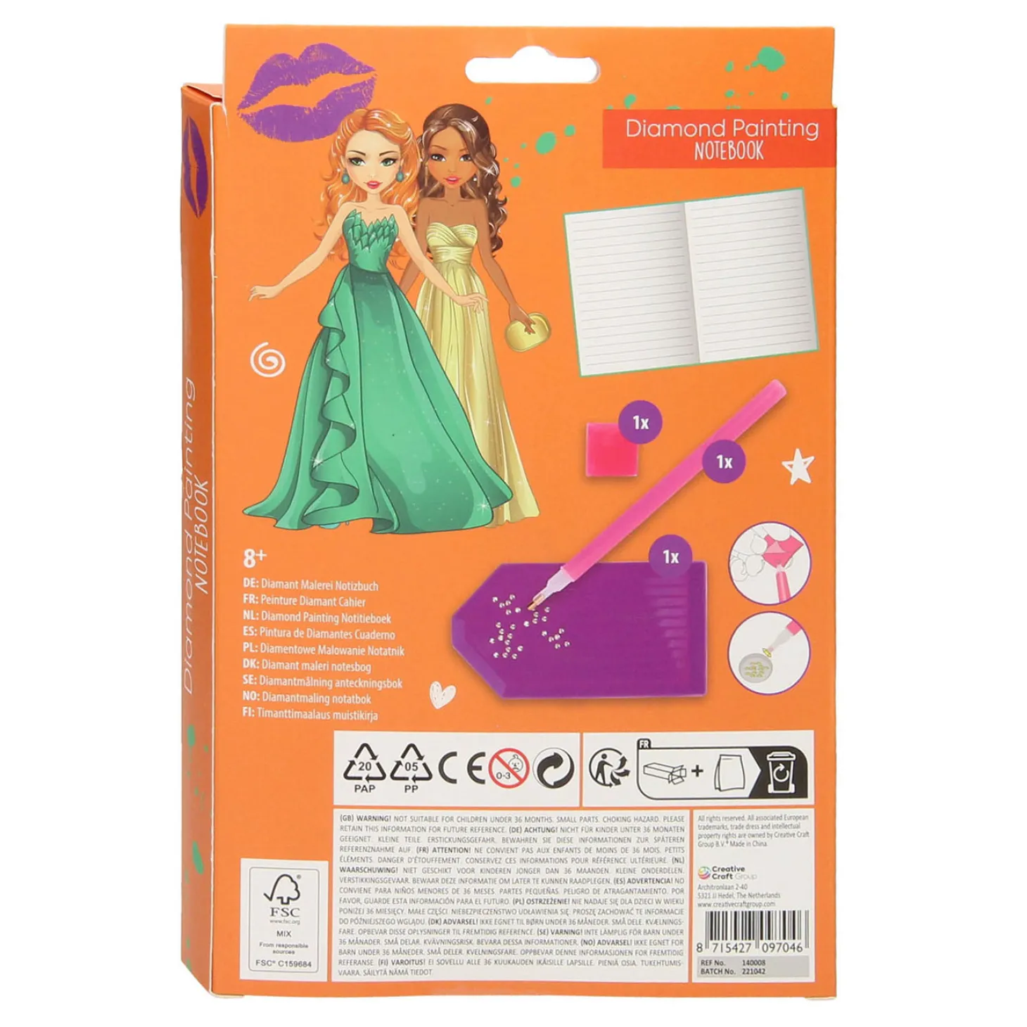 Besties Diamond Painting Notitieboek