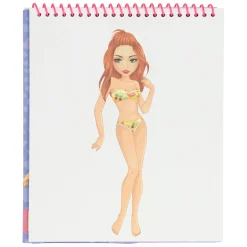 Besties Fashion Design Kleur- en Stickerboek met Stencils