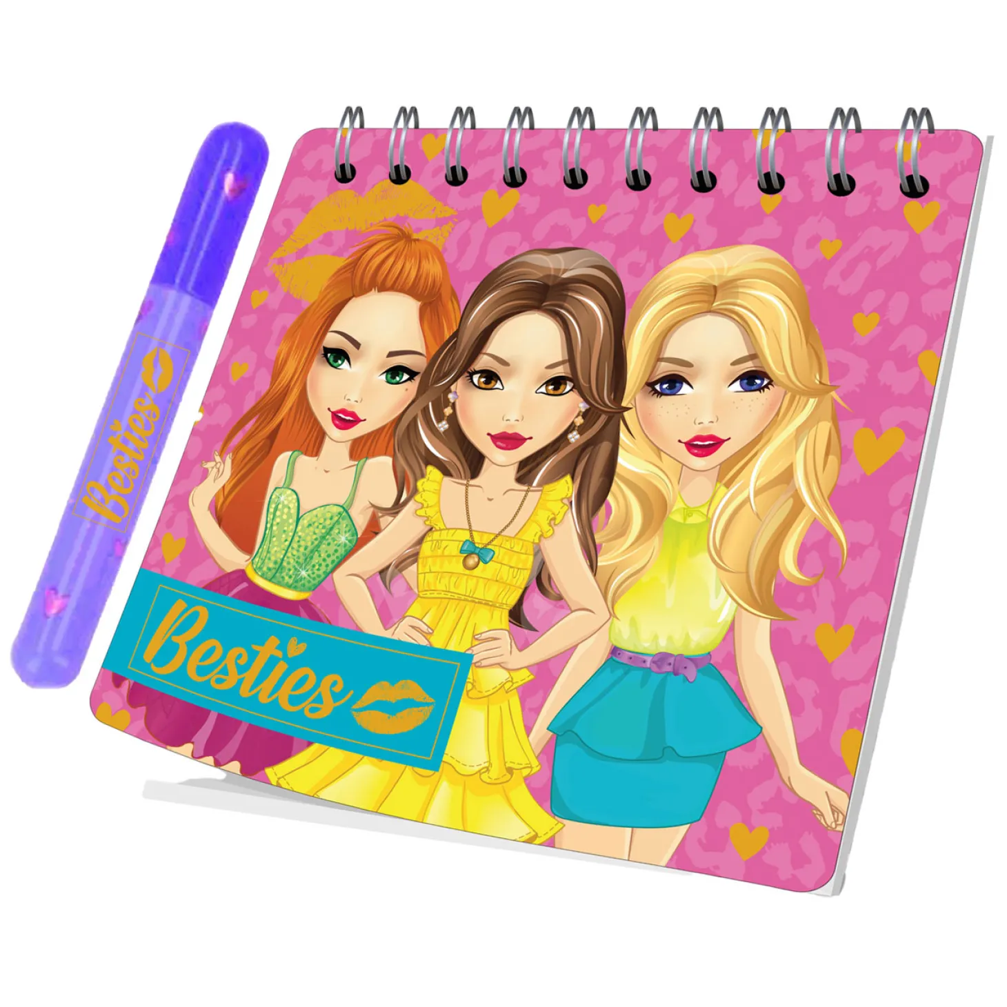 Besties Mini Notitieboek met Pen