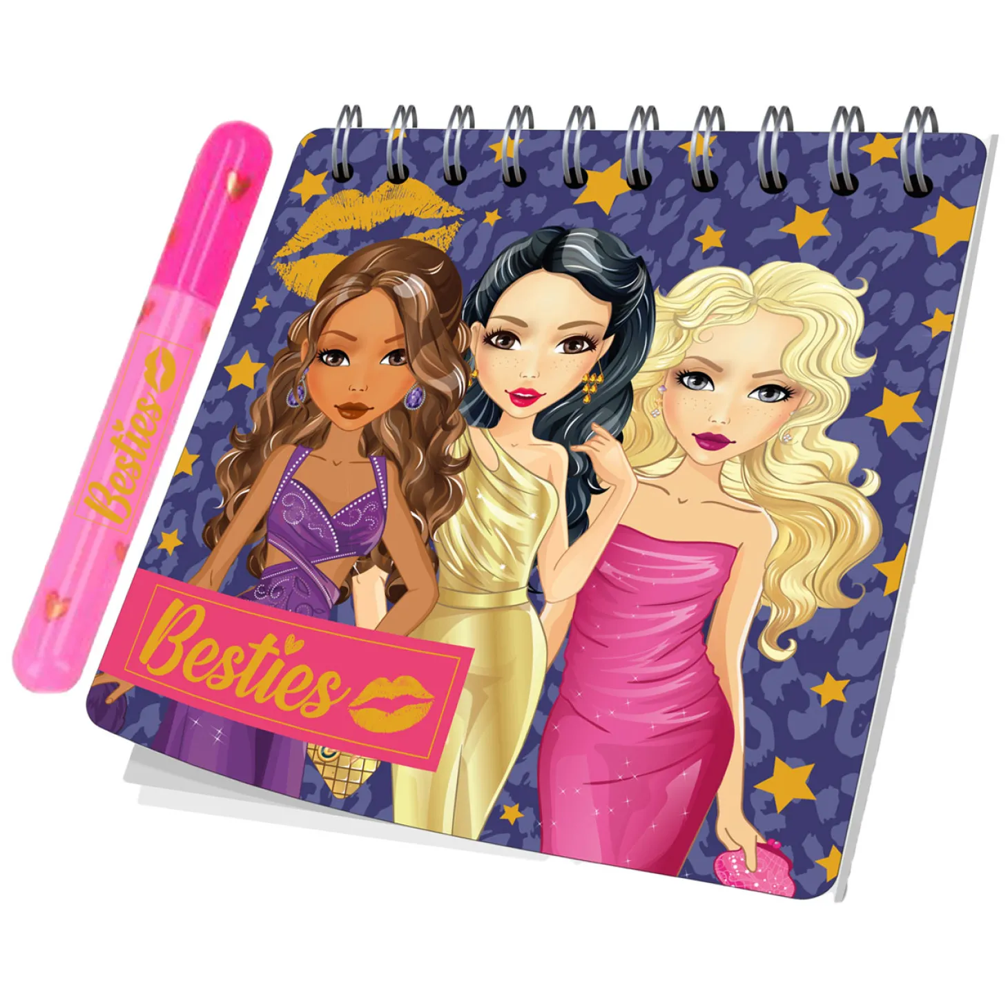 Besties Mini Notitieboek met Pen