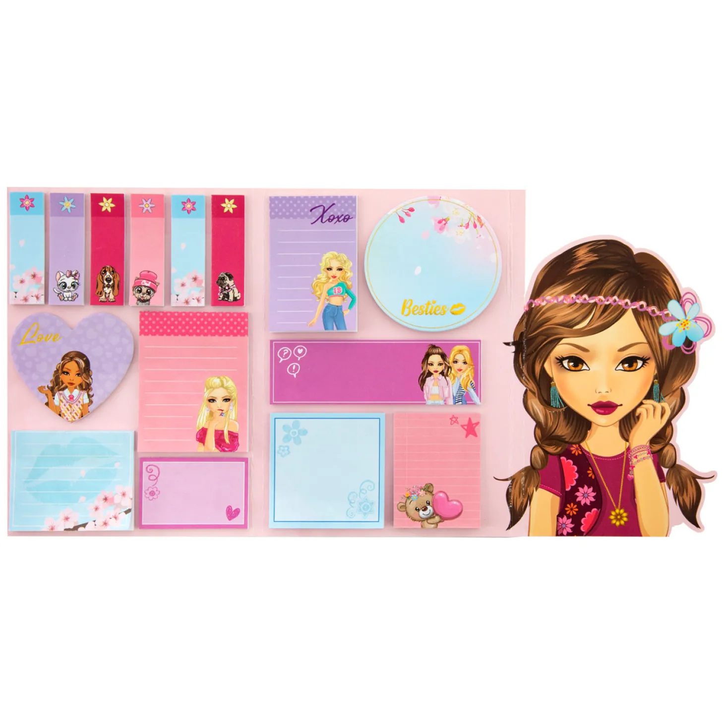 Besties Plaknotities Set