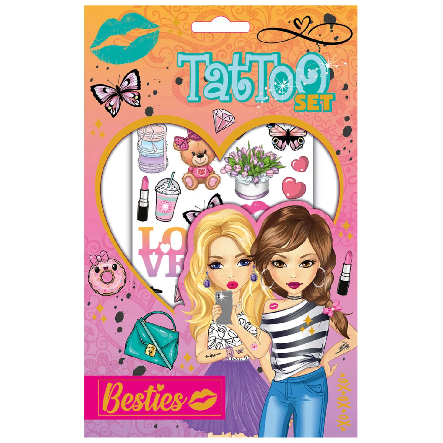 Besties Tattoo Set