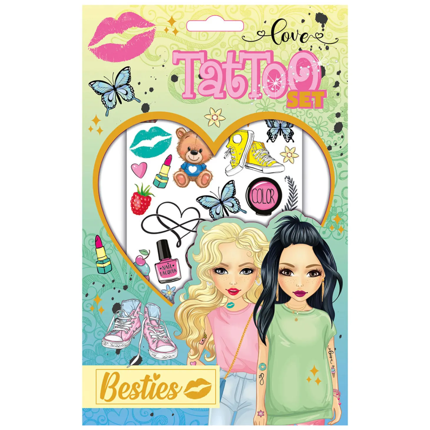 Besties Tattoo Set