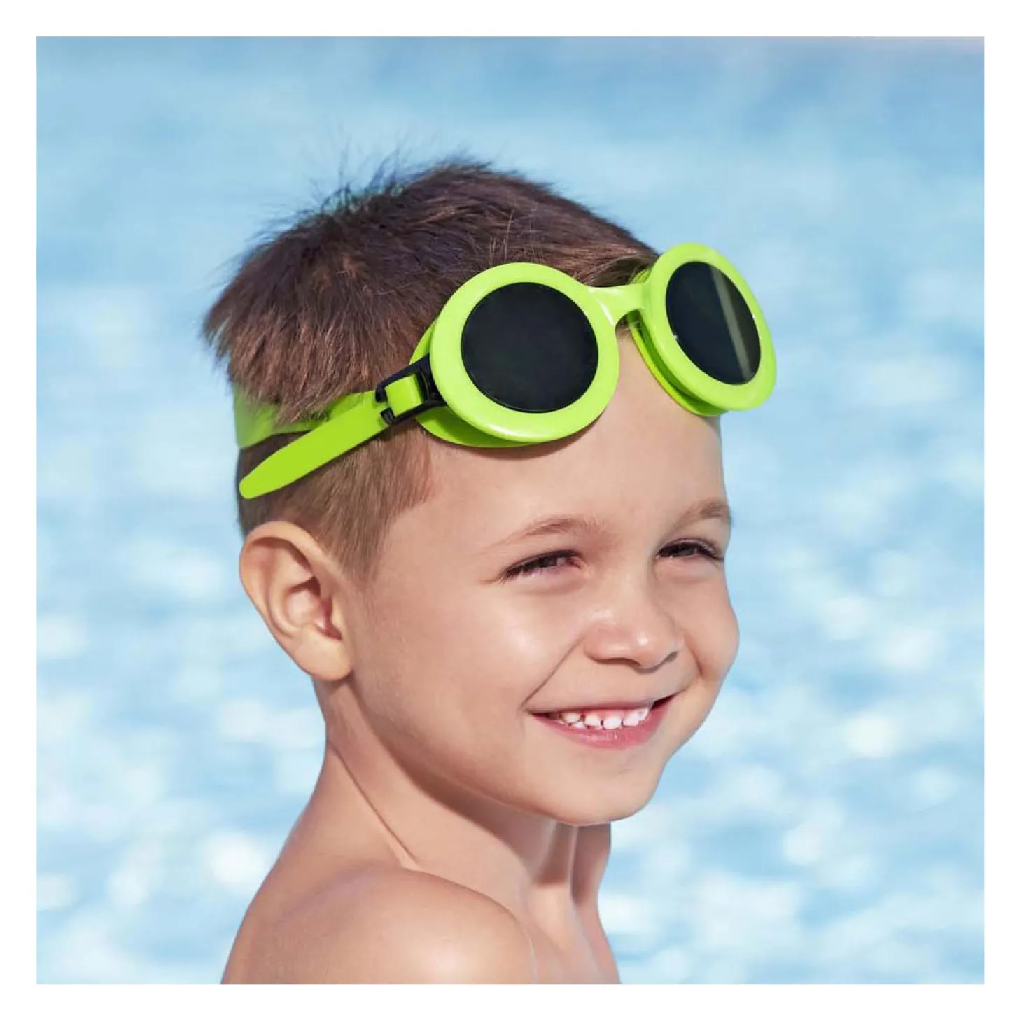 Bestway Aquashades Duikbril Groen, 3 jaar +