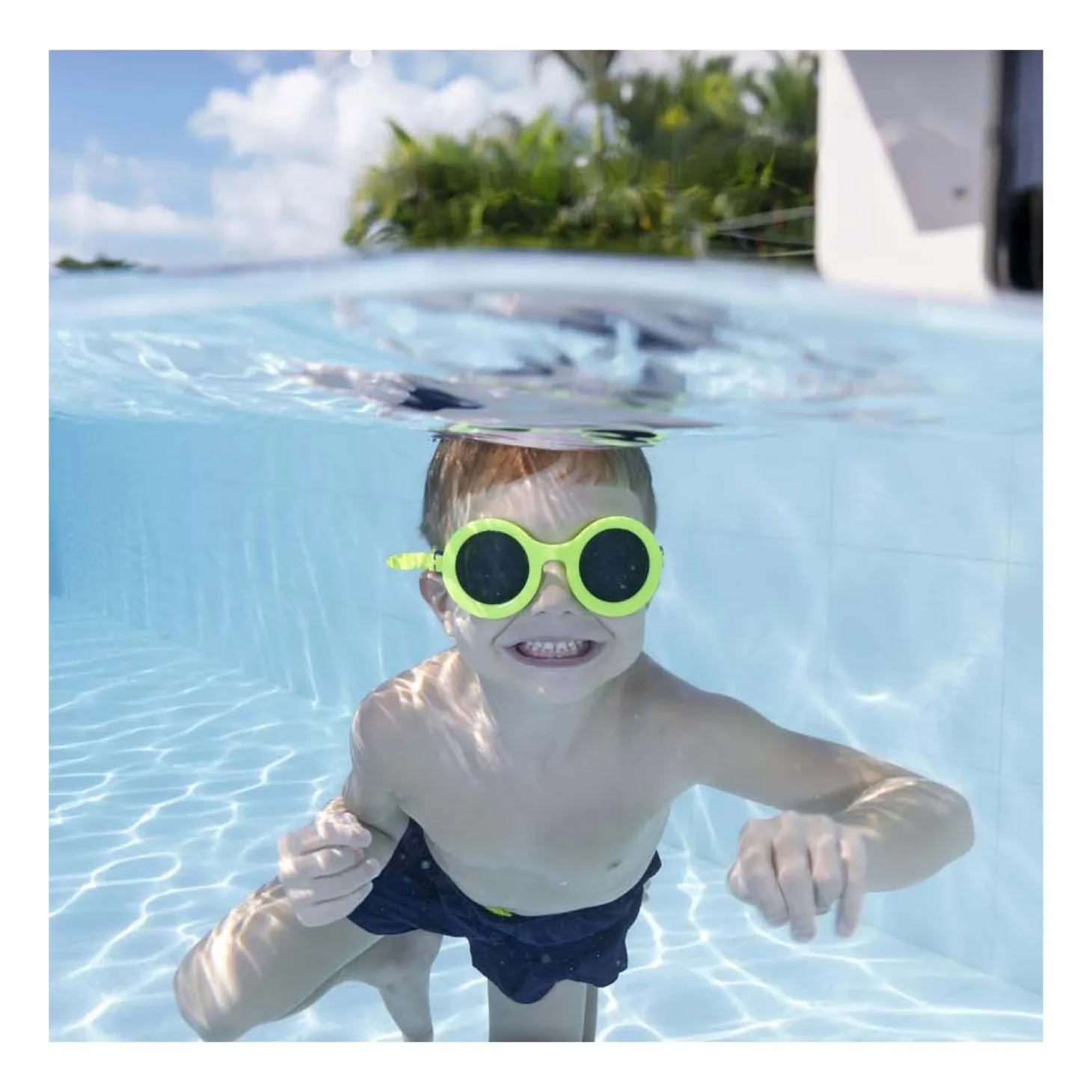 Bestway Aquashades Duikbril Groen, 3 jaar +
