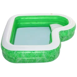 Bestway Familiebad Rechthoek Tropical Paradise met Zitje, 231cm