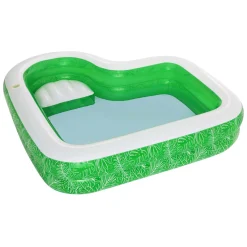Bestway Familiebad Rechthoek Tropical Paradise met Zitje, 231cm