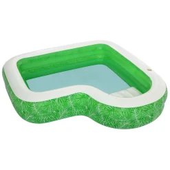 Bestway Familiebad Rechthoek Tropical Paradise met Zitje, 231cm