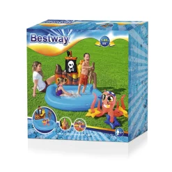 Bestway Playcenter Sleepboot Piraat Zwembad, 140x130x104cm