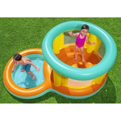 Bestway Springkasteel met Peuterbad Jumptopia, 239x142x102cm