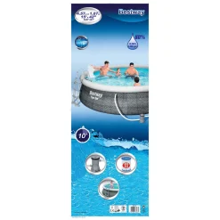 Bestway Zwembad Fast Set Set Rond Rotan, 457x107cm
