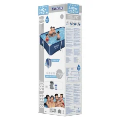 Bestway Zwembad Steel Pro Set Rechthoek, 300cm
