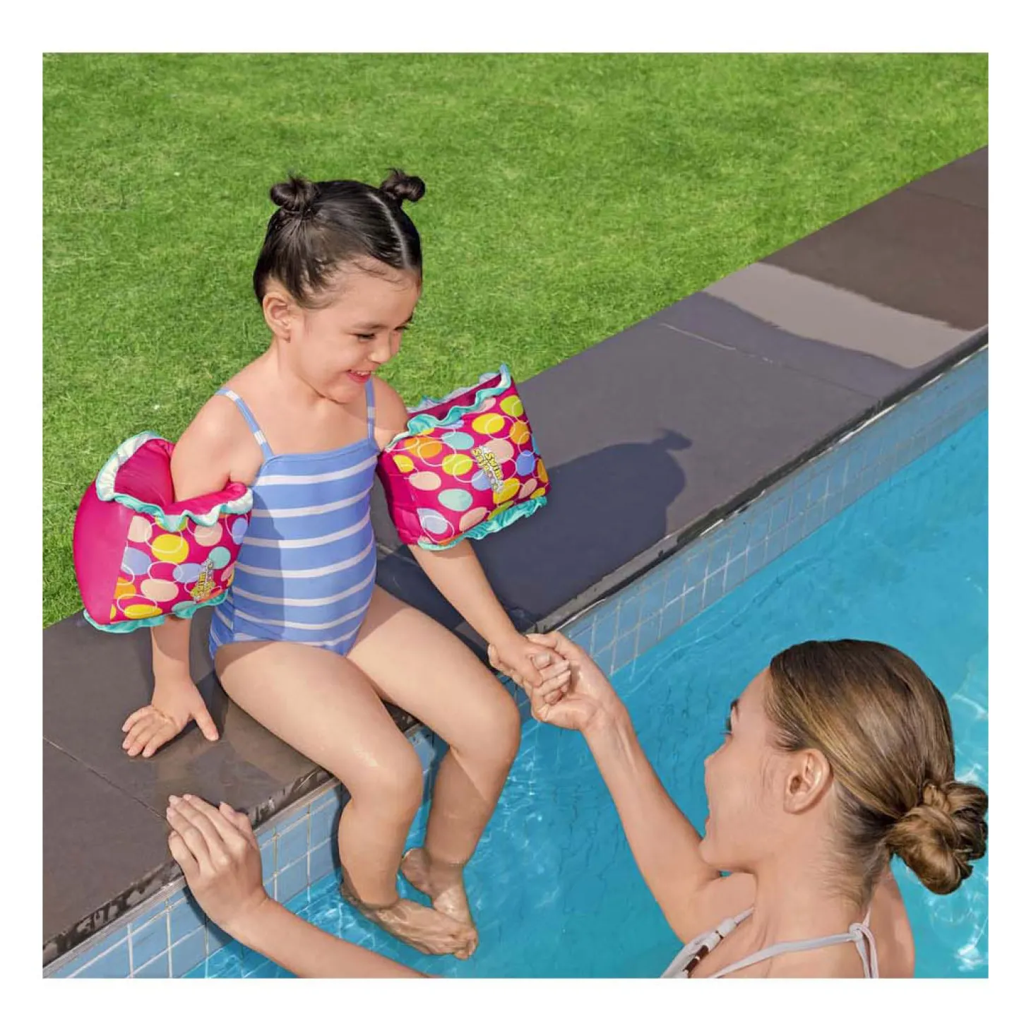 Bestway Zwembandjes Aquastar Roze, 1-3 jaar