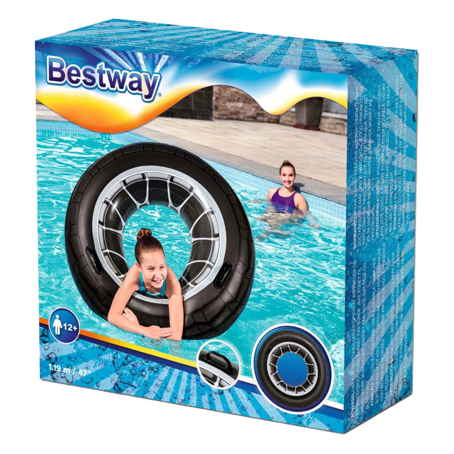 Bestway Zwemring High Velocity Type, 105cm