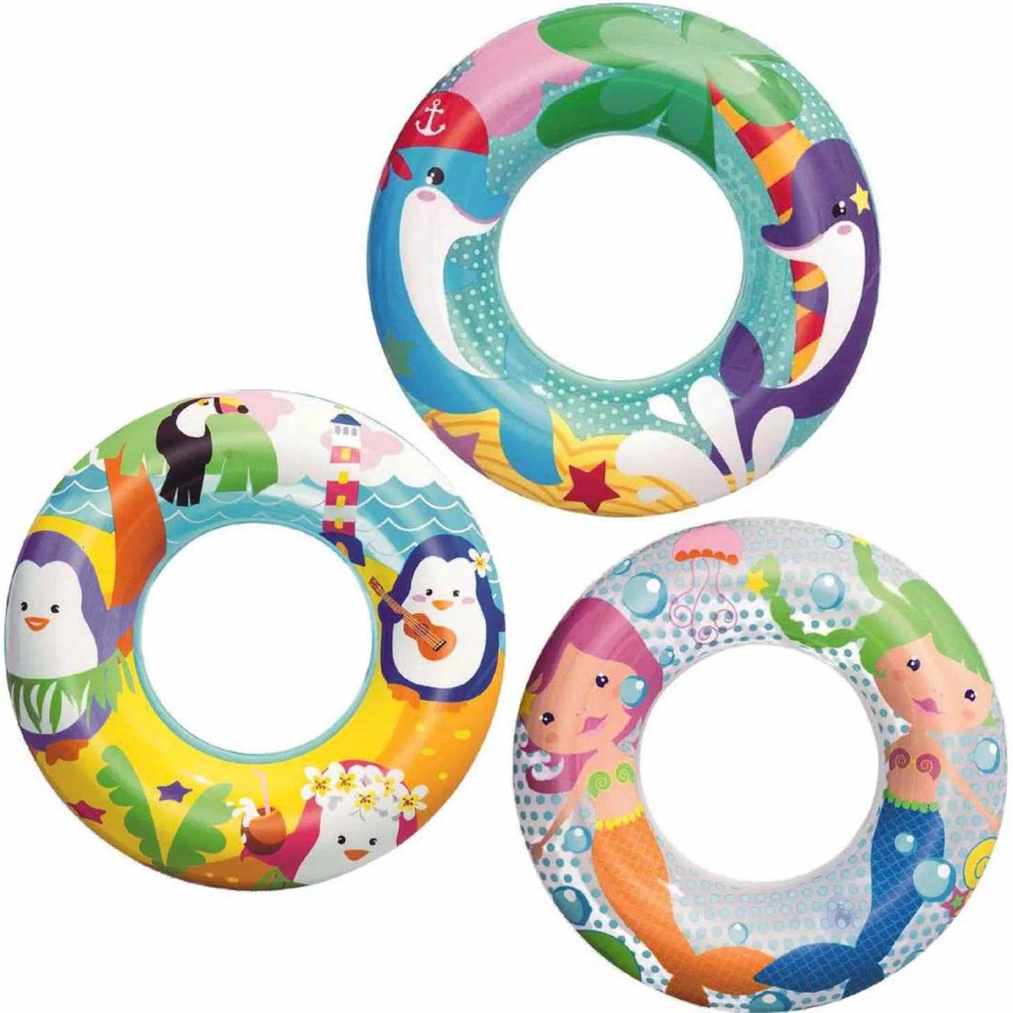 Bestway Zwemring Onderwaterwereld, 51cm