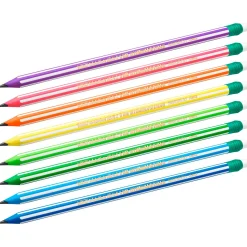 BIC Evolution Potloden met Gum, 8st.
