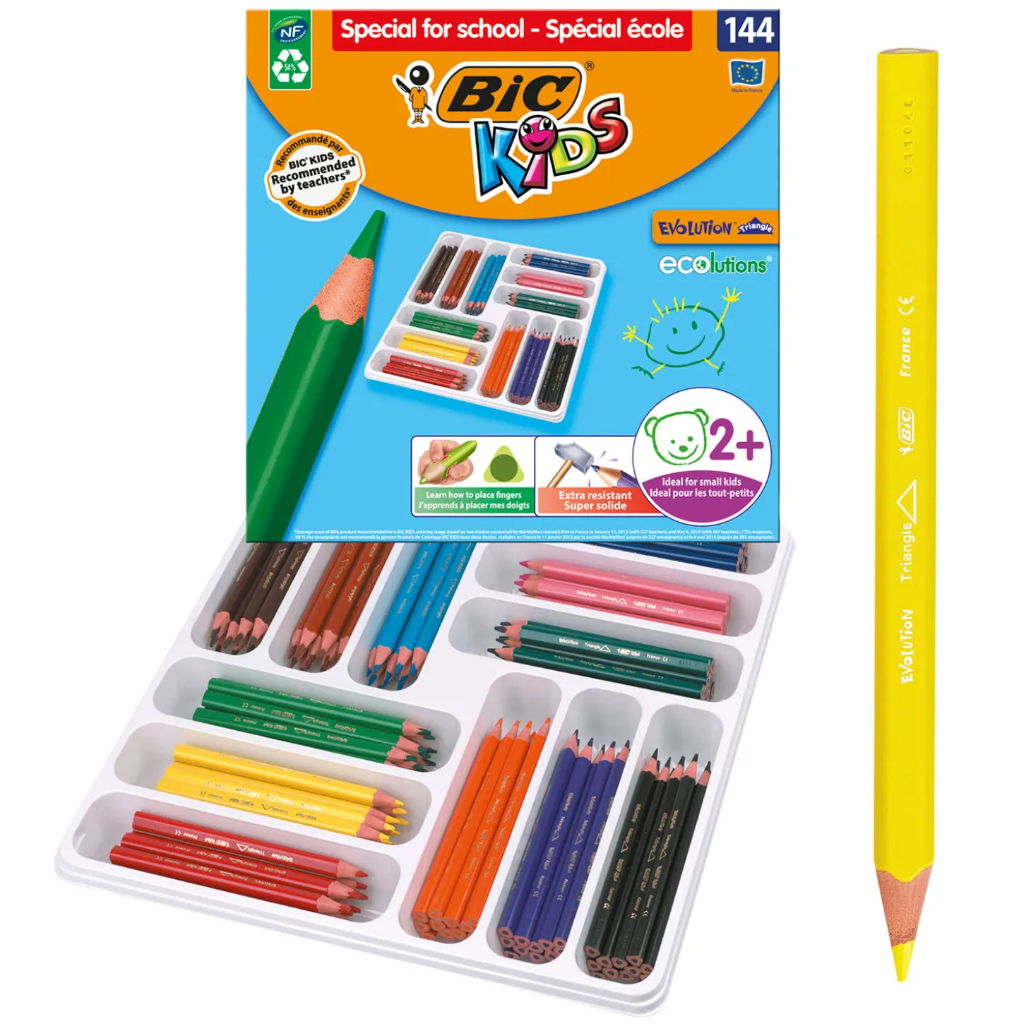BIC Kids ECOlutions Evolution Triangle, 144st.