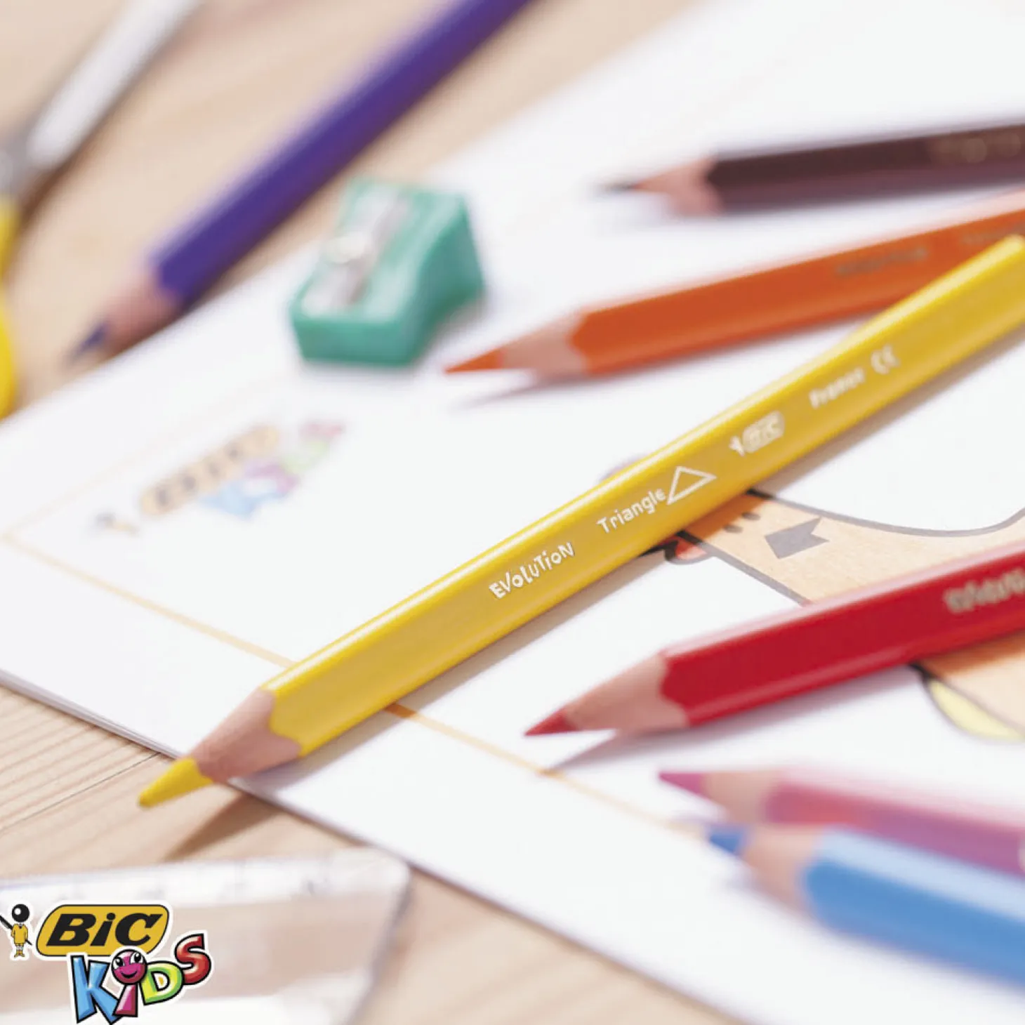 BIC Kids ECOlutions Evolution Triangle, 144st.