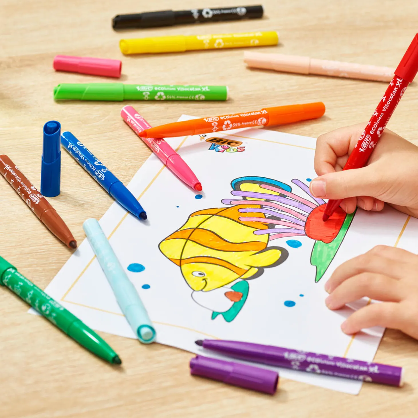 BIC Kids Visacolor XL, 8st.