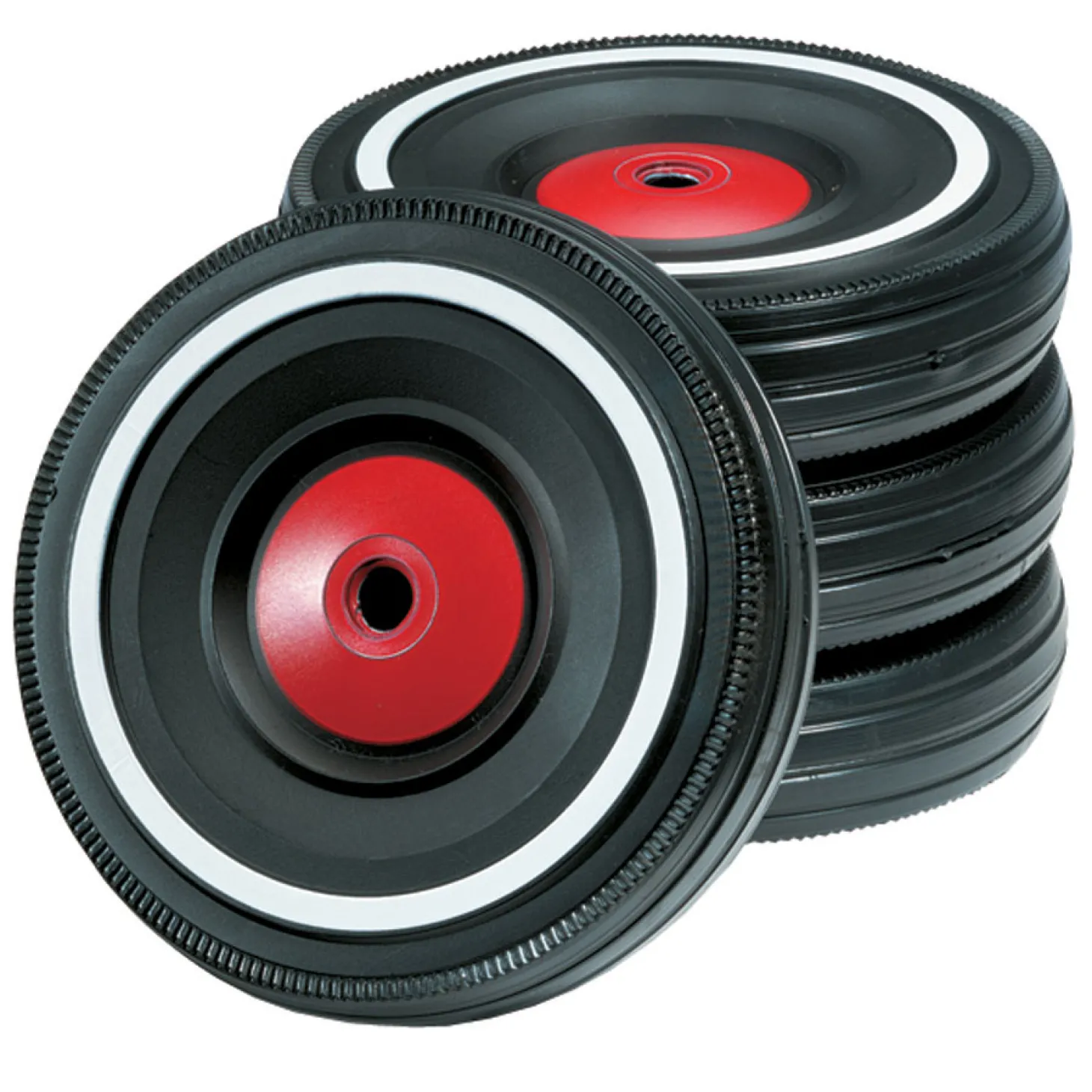 BIG Bobby Car Loopauto Fluisterwielen, 4st