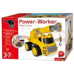 BIG Power Worker Maxi Loopauto met Kraan