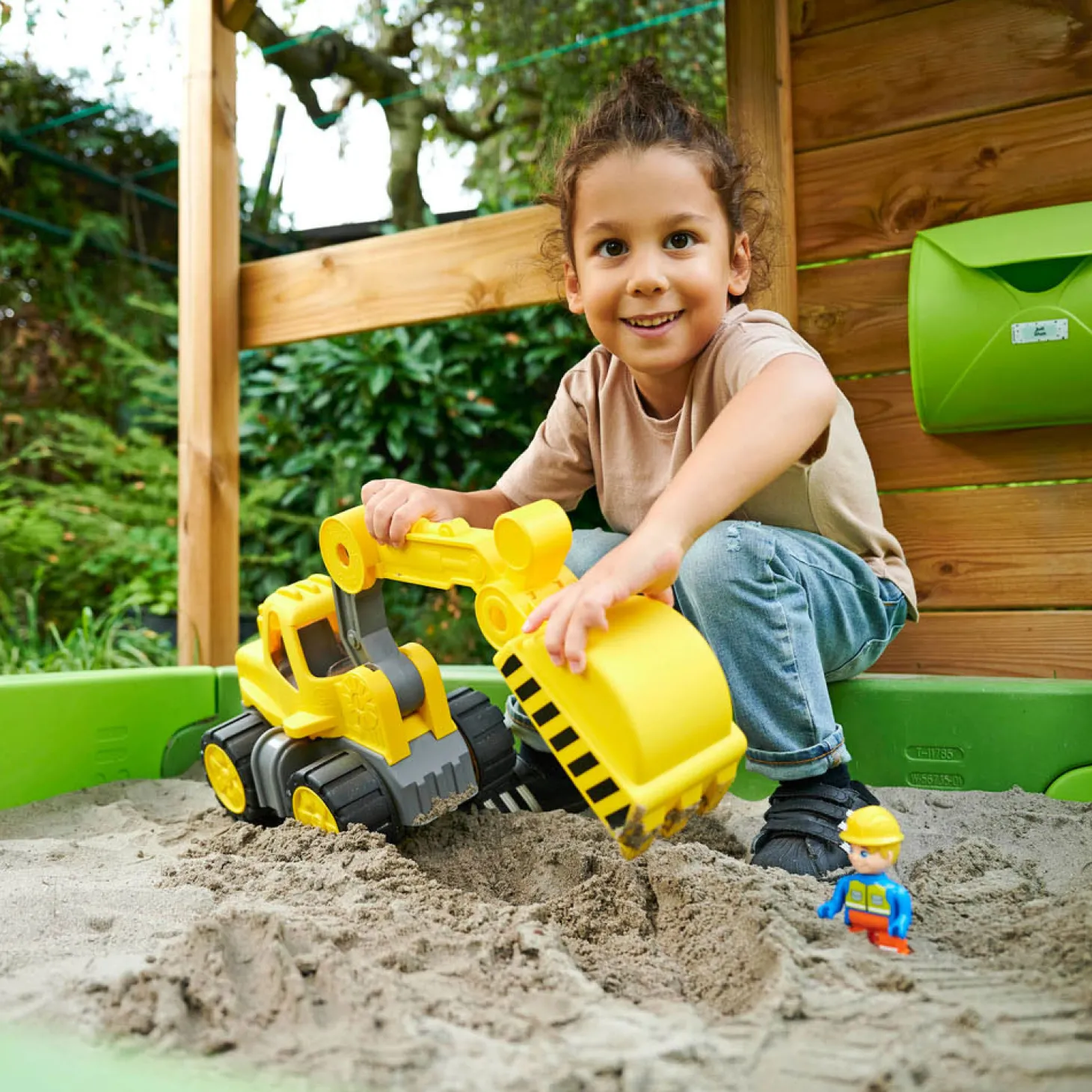 BIG Power Worker Midi Graafmachine met Figuur