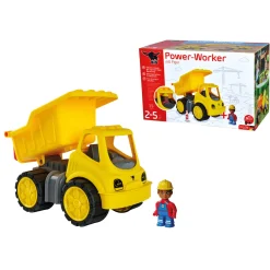 BIG Power Worker Midi Kiepwagen met Figuur