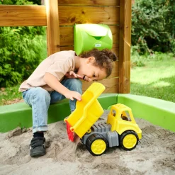 BIG Power Worker Midi Kiepwagen met Figuur