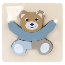 Big Tree Puzzel Hout Dieren FSC, 5st.