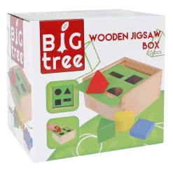 Big Tree Vormenstoof Hout Vierkant