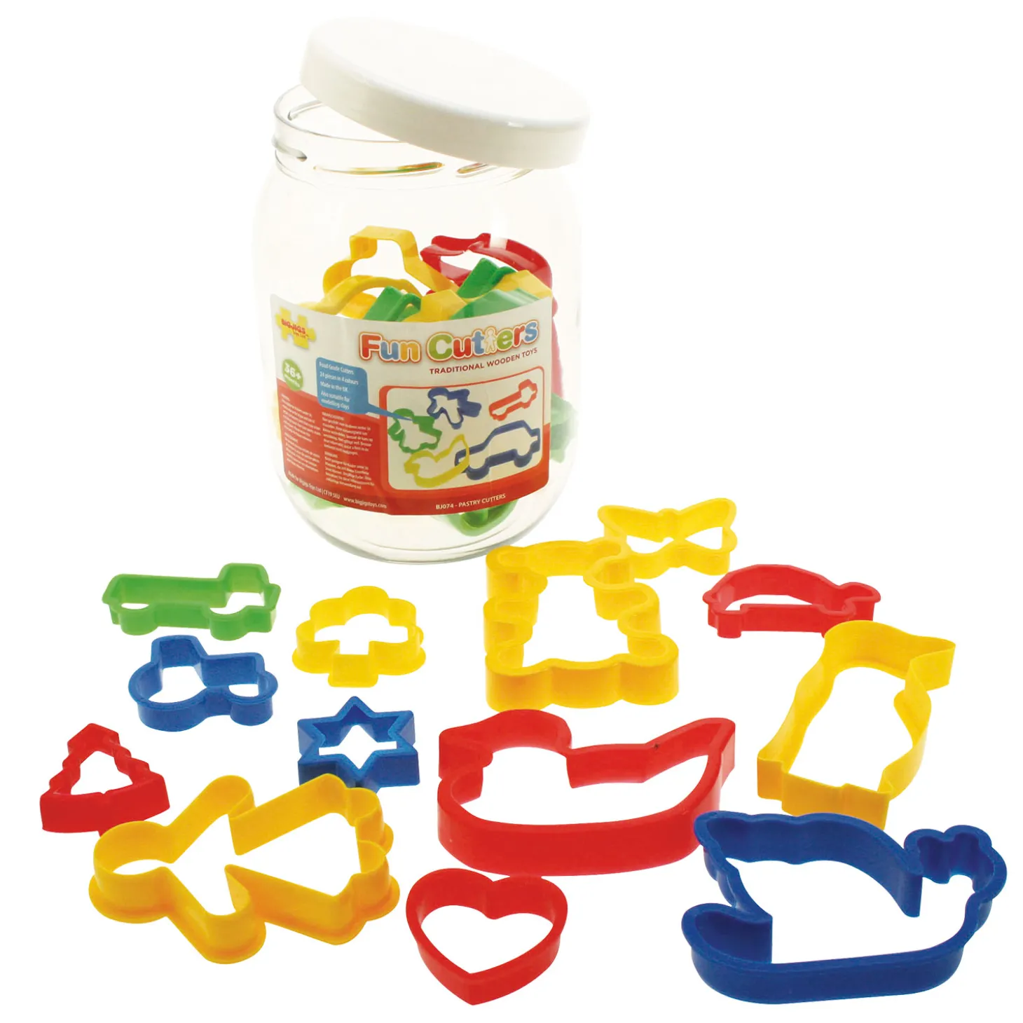 Bigjigs Bakvormen, 24st.