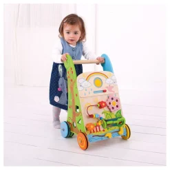 Bigjigs Flower Activity Loopwagen