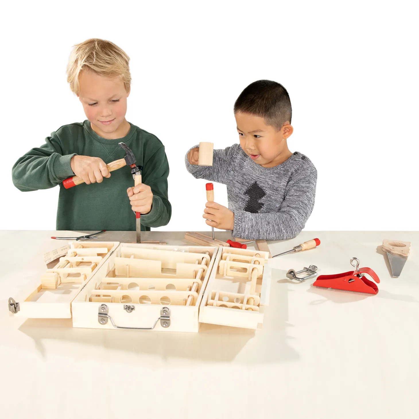 Bigjigs Gereedschapskist, 28dlg.