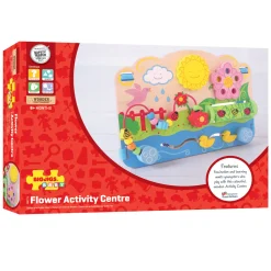 Bigjigs Houten Activiteitenbord Bloem