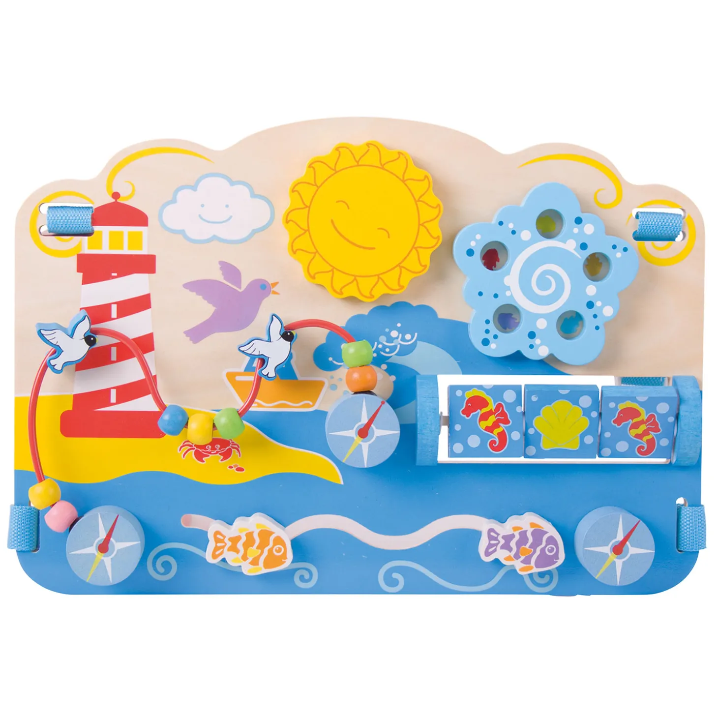 Bigjigs Houten Activiteitenbord Zee