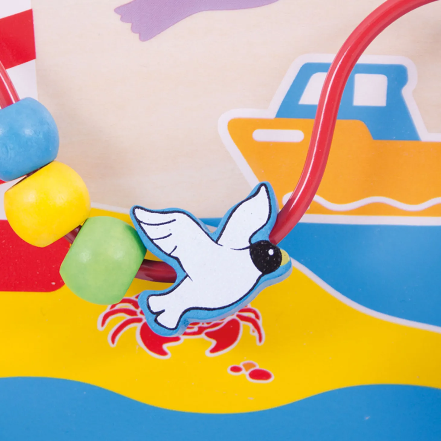 Bigjigs Houten Activiteitenbord Zee