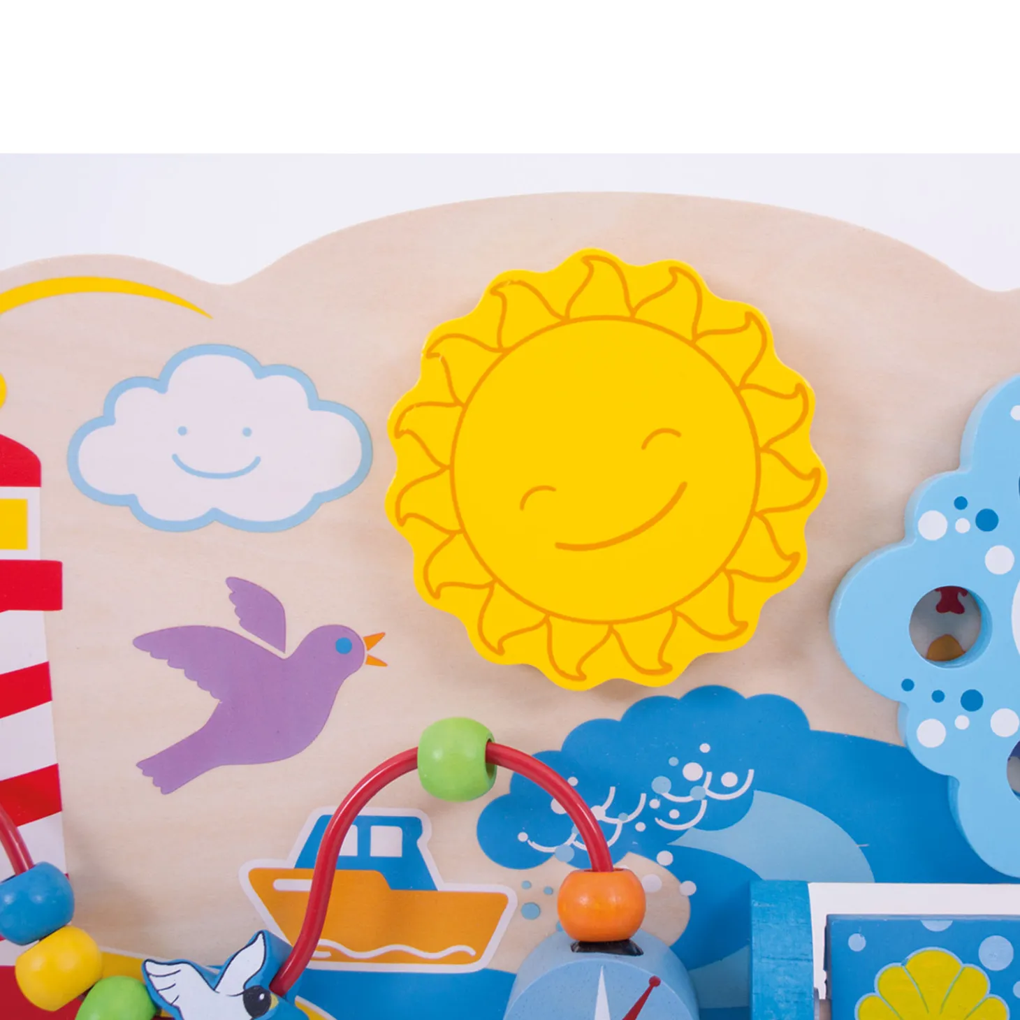 Bigjigs Houten Activiteitenbord Zee