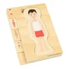 Bigjigs Houten Anatomiepuzzel - Jongen, 26st.