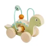 Bigjigs Houten Duwfiguur Diplodocus met Kralenframe