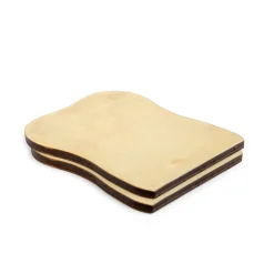 Bigjigs Houten Geroosterd Brood, per stuk