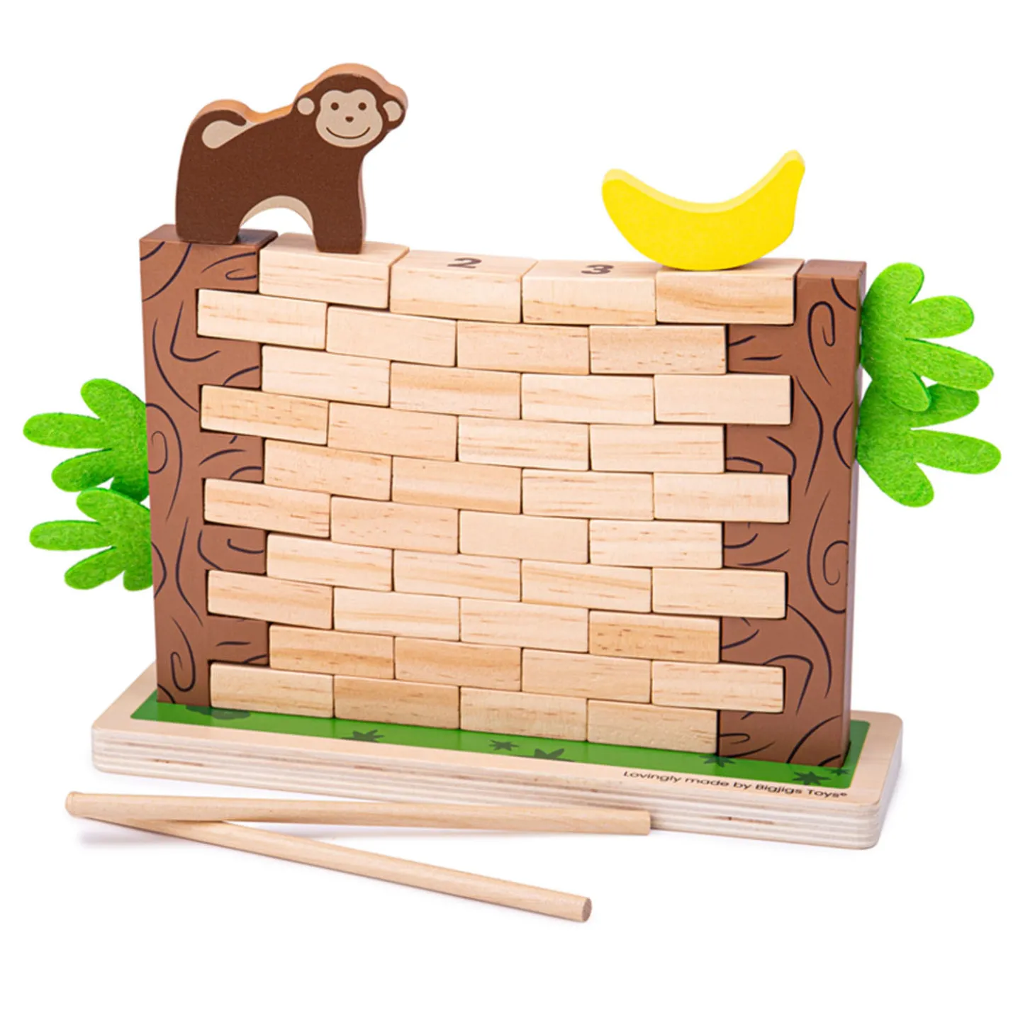 Bigjigs Houten Kinderspel Jungle Crash