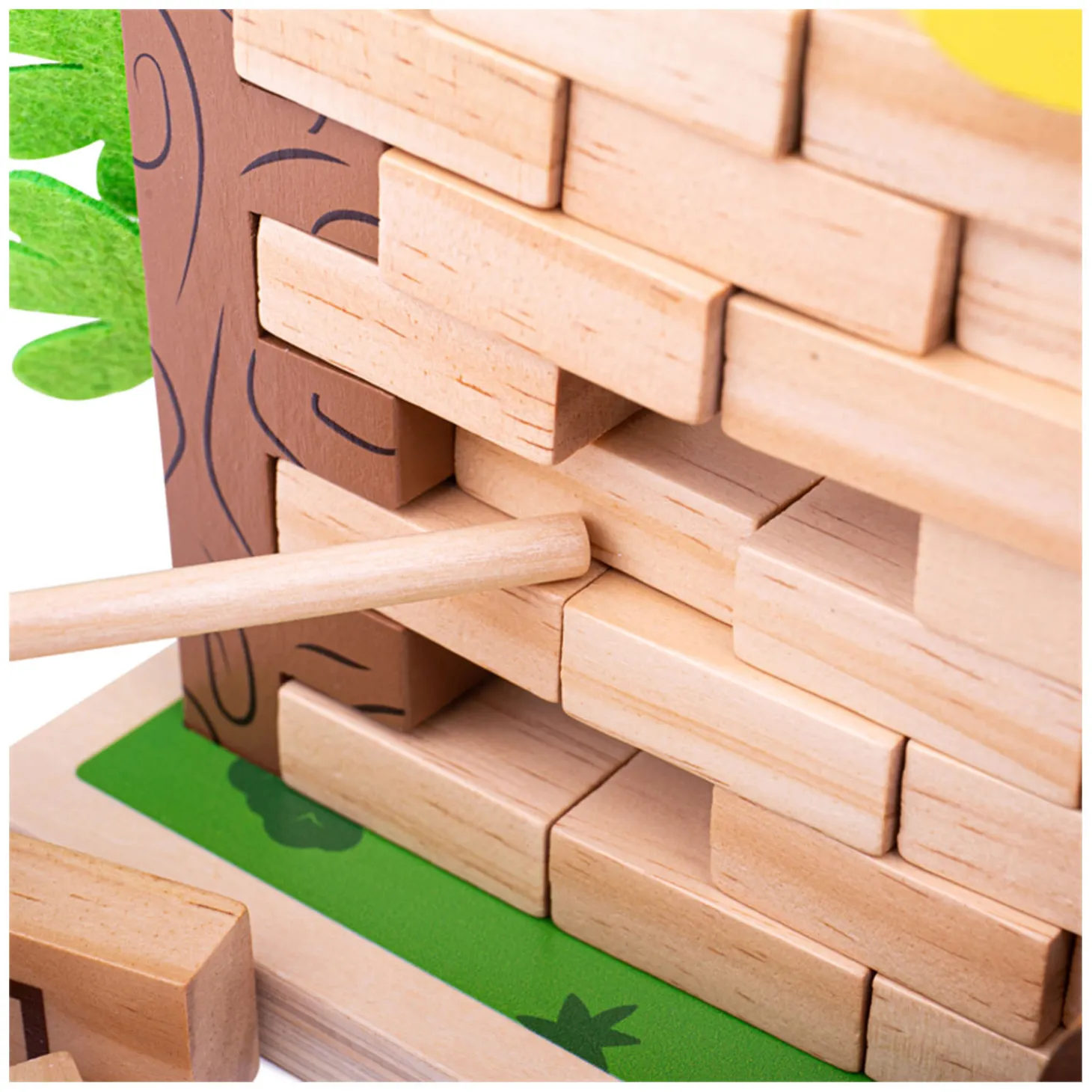 Bigjigs Houten Kinderspel Jungle Crash