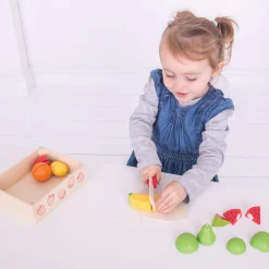 Bigjigs Houten Kistje met Snijfruit