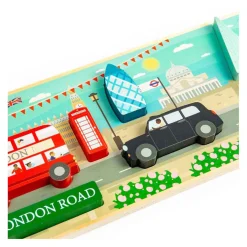 Bigjigs Houten Londen Chunky Puzzel, 8st.
