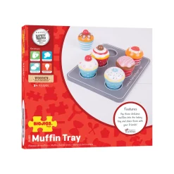 Bigjigs Houten Muffinset