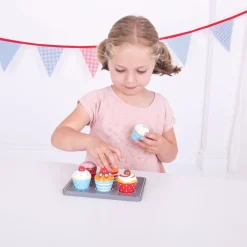 Bigjigs Houten Muffinset